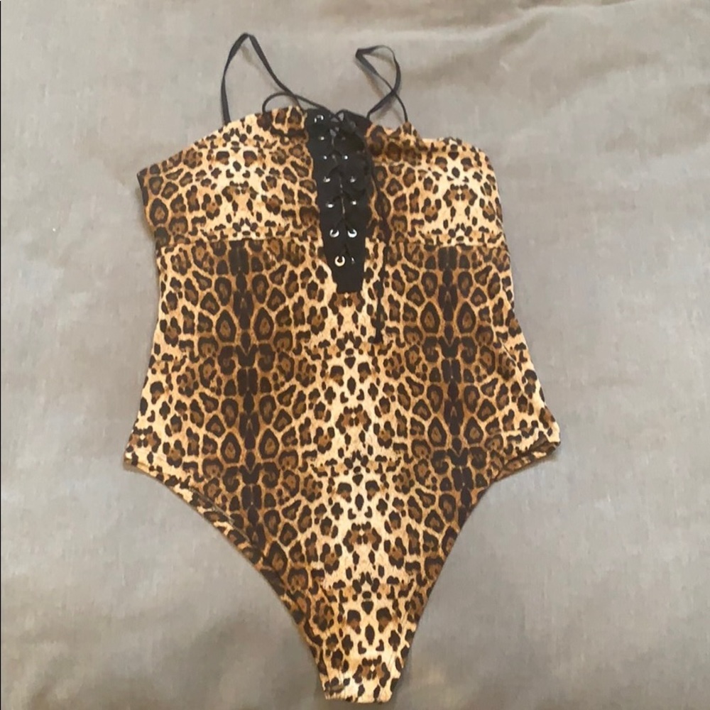 Leopard bodysuit